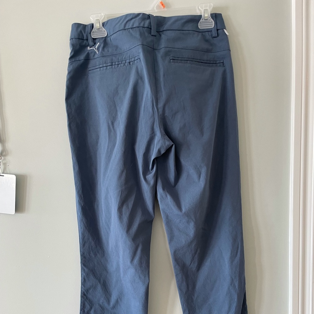 Puma soft blue golf slacks